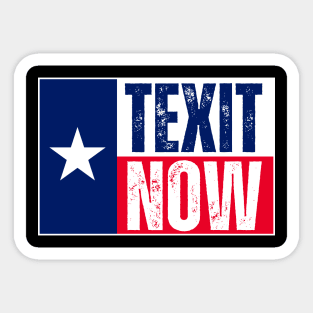 Texit now Sticker